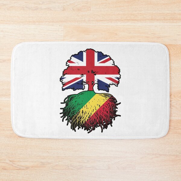 Item preview, Congo Congolese British UK Tree Roots Flag designed and sold by FlagX.