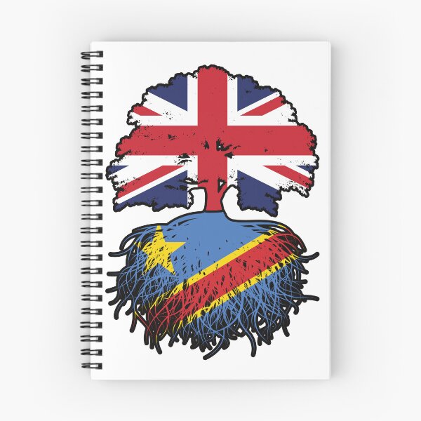 Item preview, Congo Congolese British UK Tree Roots Flag designed and sold by FlagX.