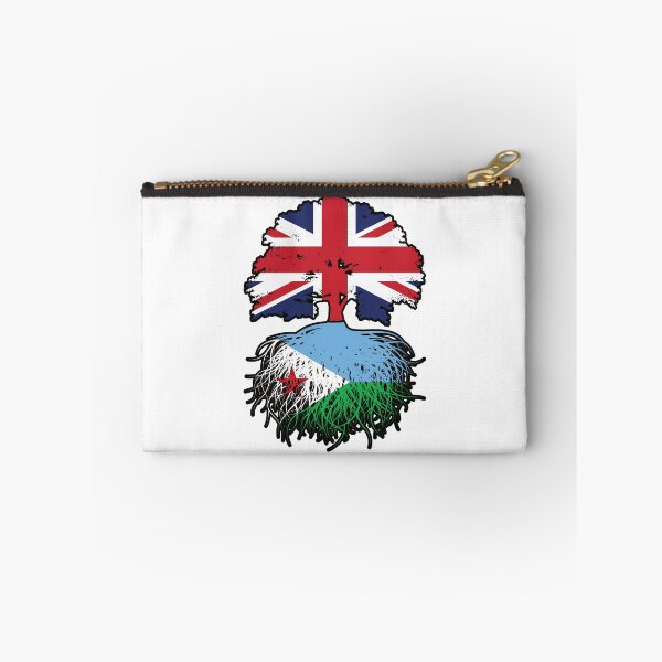 Item preview, Djibouti Djiboutian British UK Tree Roots Flag designed and sold by FlagX.