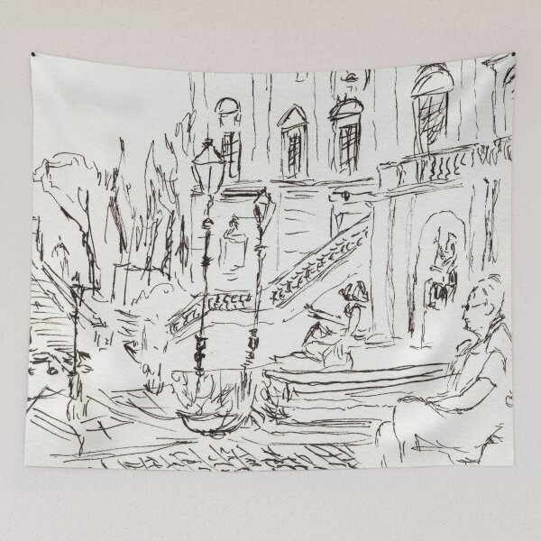 Item preview, The Campidoglio and the Palazzo Senatorio, Rome designed and sold by LymphomaLass.