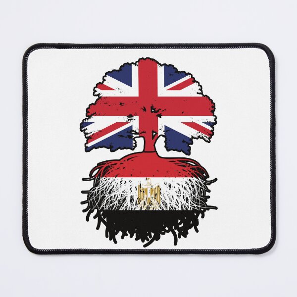 Item preview, Egypt Egyptian British UK Tree Roots Flag designed and sold by FlagX.