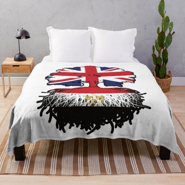 Item preview, Egypt Egyptian British UK Tree Roots Flag designed and sold by FlagX.