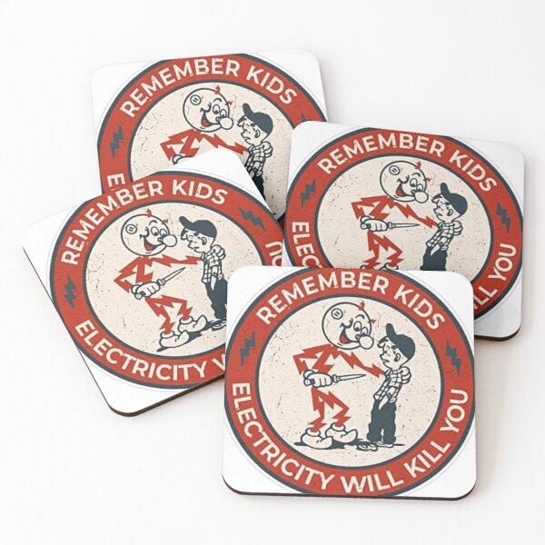 Item preview, Electricity Will Kill You Kids designed and sold by dex1one.