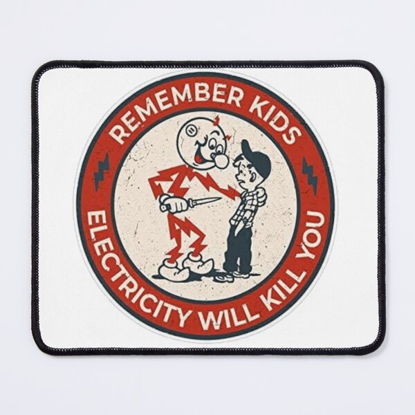 Item preview, Electricity Will Kill You Kids designed and sold by dex1one.