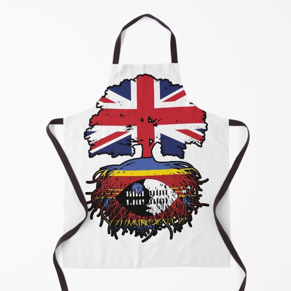 Item preview, Eswatini Swazi British UK Tree Roots Flag designed and sold by FlagX.