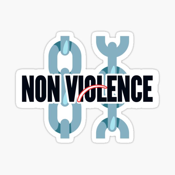 Item preview, Non Violence.  designed and sold by AWADHESH  CHAURASIA.