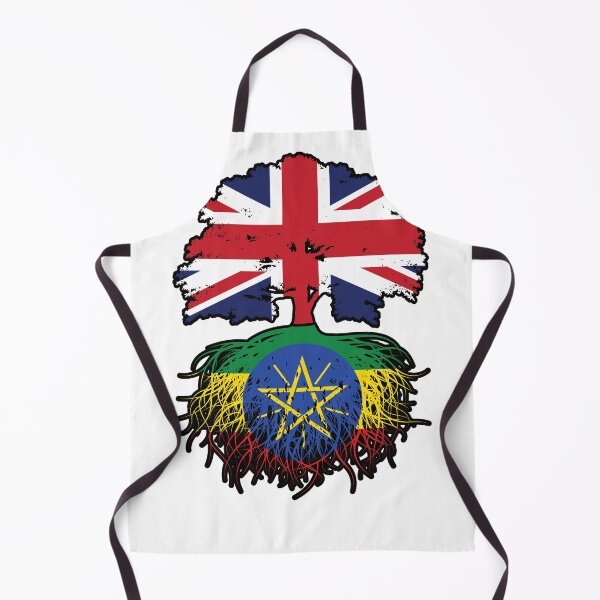 Item preview, Ethiopia Ethiopian British UK Tree Roots Flag designed and sold by FlagX.