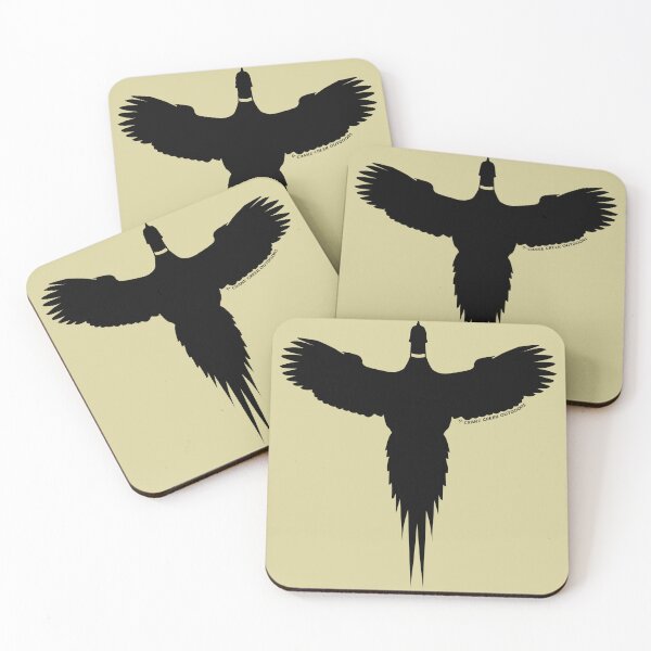 Item preview, Pheasant Wingspan, Black designed and sold by CraneCreek.