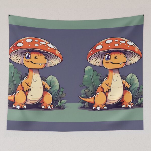 Item preview, Dino Mushroom, Toadstool Hat. designed and sold by DotisDreams.