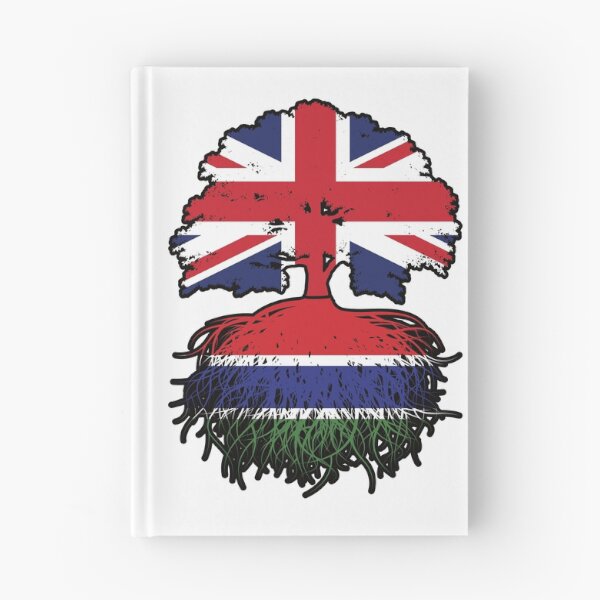 Item preview, Gambia Gambian British UK Tree Roots Flag designed and sold by FlagX.