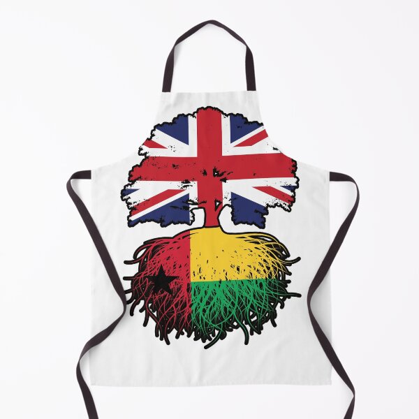 Item preview, Guinea-Bissau Bissau-Guinean British UK Tree Roots Flag designed and sold by FlagX.