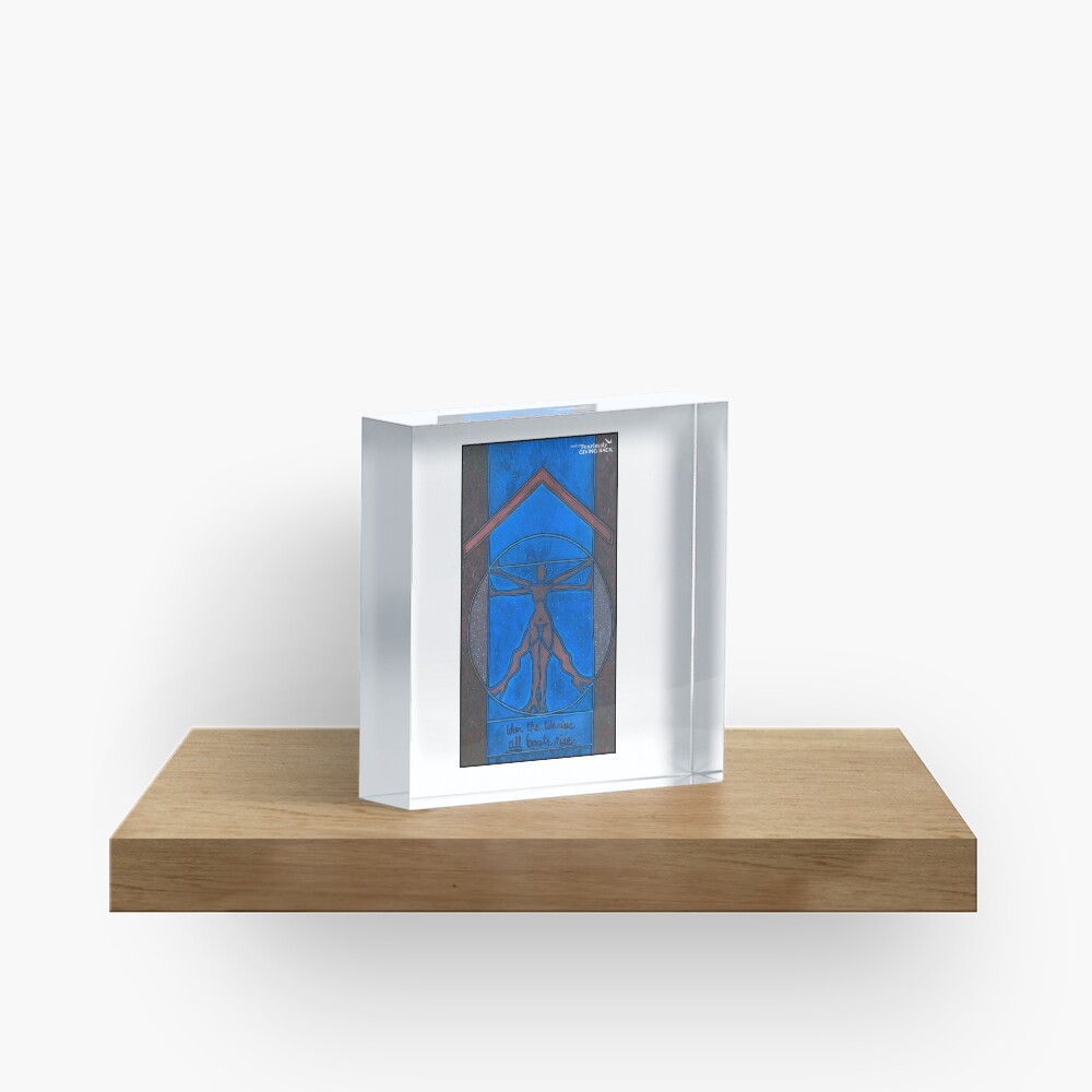 When the Tide Rises – All Boats Rise Acrylic Block