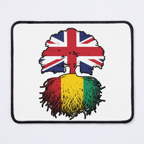 Item preview, Guinea Guinean British UK Tree Roots Flag designed and sold by FlagX.