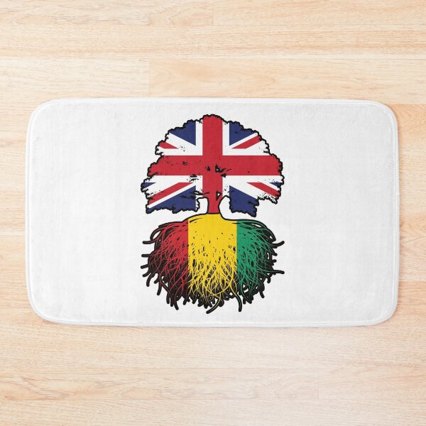 Item preview, Guinea Guinean British UK Tree Roots Flag designed and sold by FlagX.