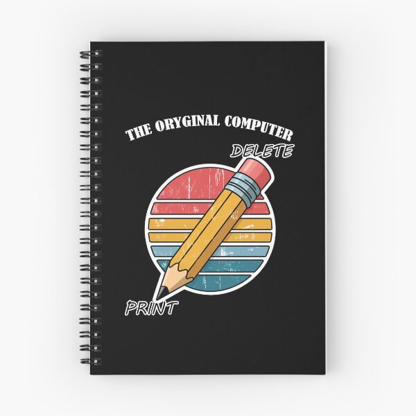 Item preview, The oryginal computer - retro pencil designed and sold by TS-Des.