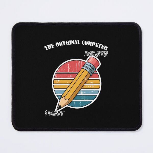 Item preview, The oryginal computer - retro pencil designed and sold by TS-Des.