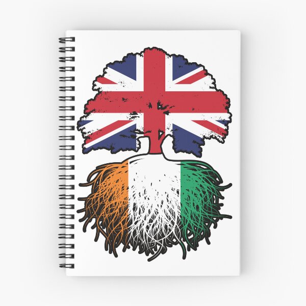 Item preview, Ivory Coast Ivorian British UK Tree Roots Flag designed and sold by FlagX.