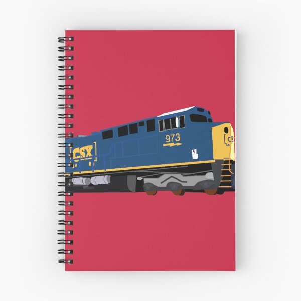 Item preview, CSX ES44AH No. 973 Digital Drawing Sticker designed and sold by SDGraphicZ.