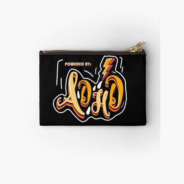 Item preview, Powered by ADHD - ADHD awareness  designed and sold by lost-artbrush.
