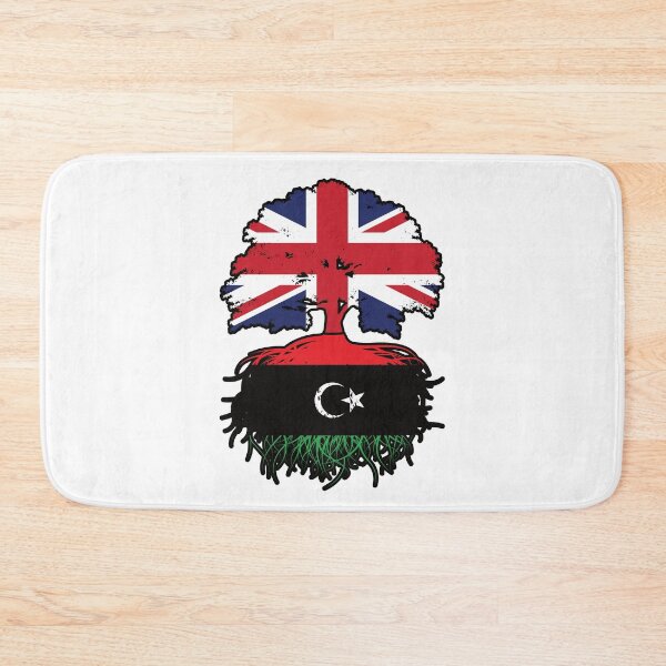 Item preview, Libya Libyan British UK Tree Roots Flag designed and sold by FlagX.