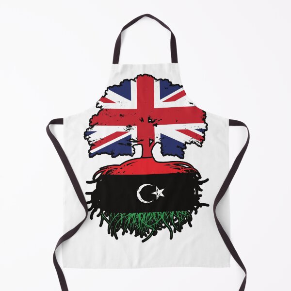 Item preview, Libya Libyan British UK Tree Roots Flag designed and sold by FlagX.