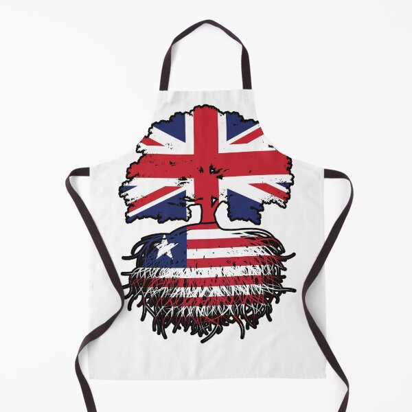 Item preview, Liberia Liberian British UK Tree Roots Flag designed and sold by FlagX.