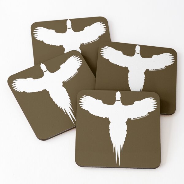 Item preview, Pheasant Wingspan, White designed and sold by CraneCreek.