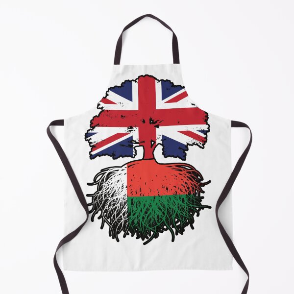 Item preview, Madagascar Malagasy British UK Tree Roots Flag designed and sold by FlagX.