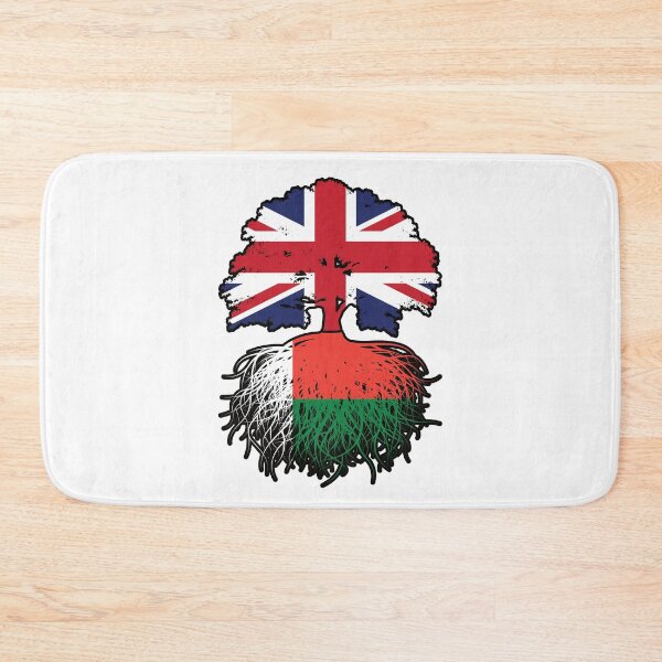 Item preview, Madagascar Malagasy British UK Tree Roots Flag designed and sold by FlagX.