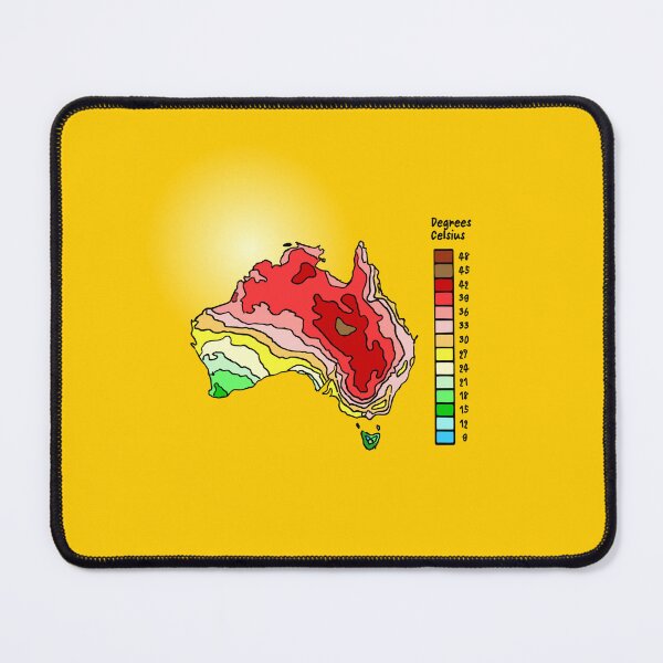 Item preview, Cartoon bloody hot Australian outback.  designed and sold by ClarkChris.