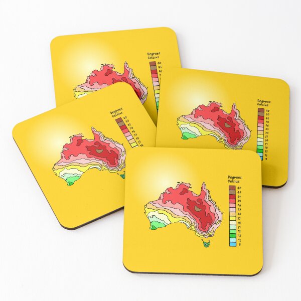 Item preview, Cartoon bloody hot Australian outback.  designed and sold by ClarkChris.