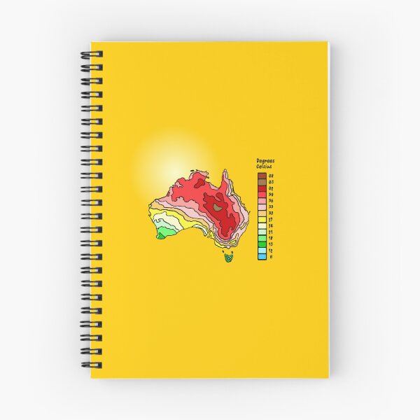 Item preview, Cartoon bloody hot Australian outback.  designed and sold by ClarkChris.