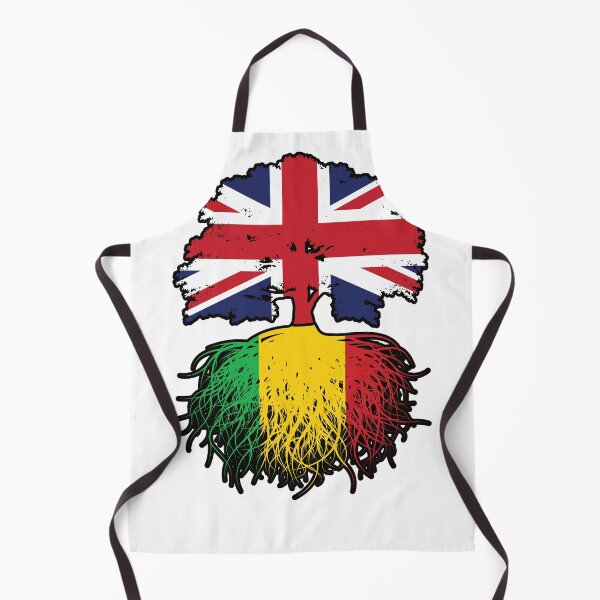 Item preview, Mali Malian British UK Tree Roots Flag designed and sold by FlagX.