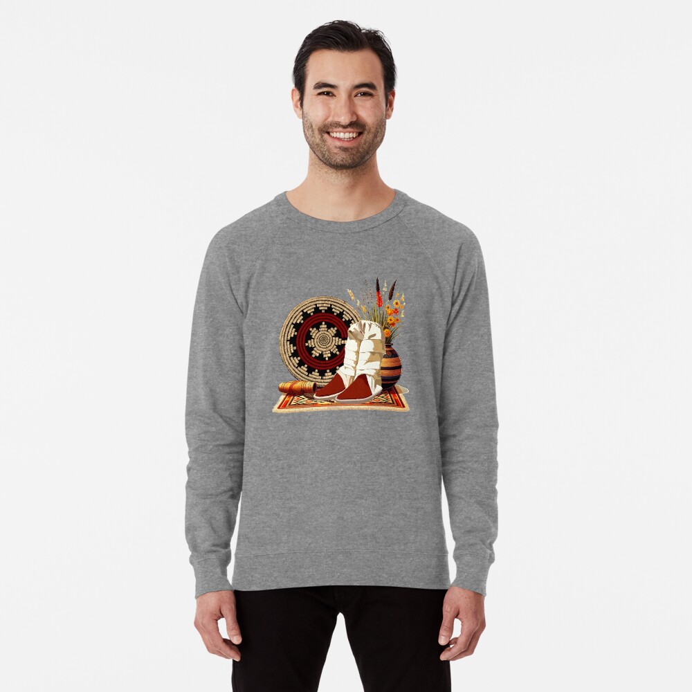 Item preview, Lightweight Sweatshirt designed and sold by NativeGraffix.