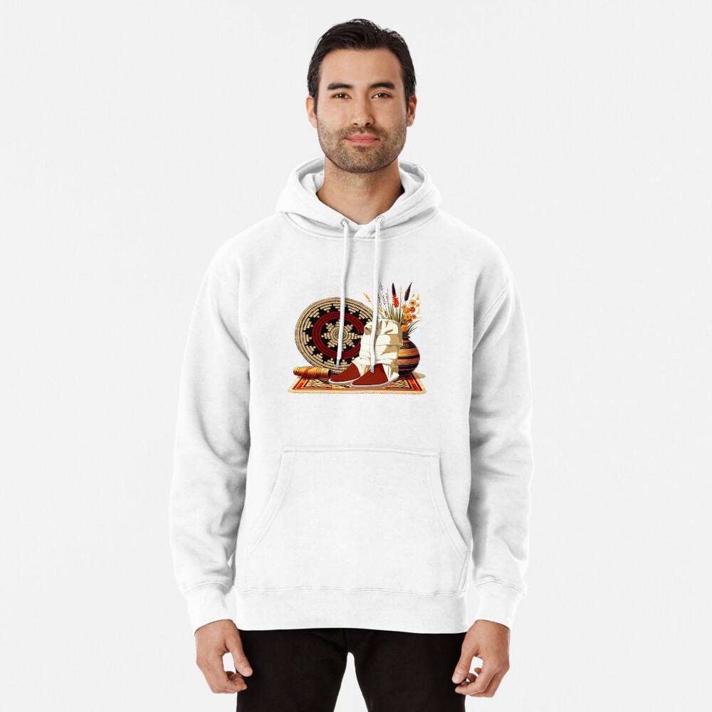 Item preview, Pullover Hoodie designed and sold by NativeGraffix.