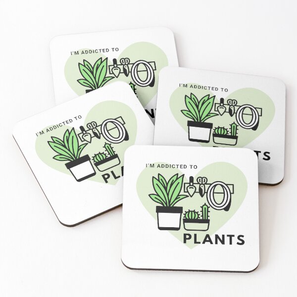 Item preview, I'm addicted to plants designed and sold by Sandi-Pandi.