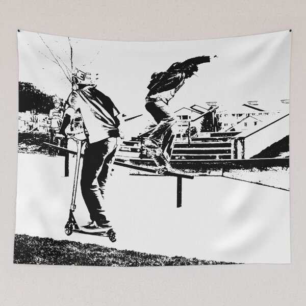 Item preview, Scooter and Skateboarding Tricks  designed and sold by NaturePrints.