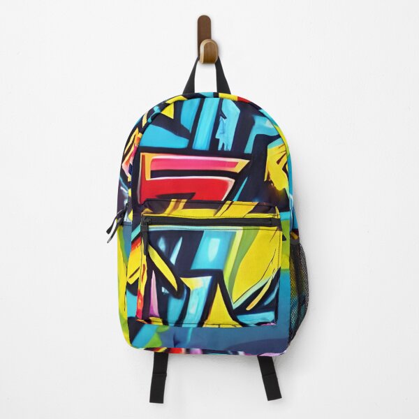 Item preview, Street Art Meets Abstract Design In Vibrant Digital Fusion | 338 designed and sold by City Graffix Design Co..