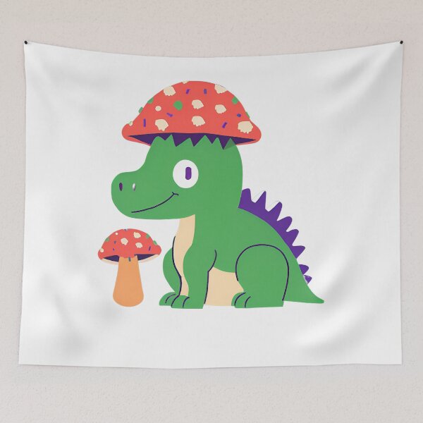 Item preview, Dino Mushroom, Mushroom Hat designed and sold by DotisDreams.