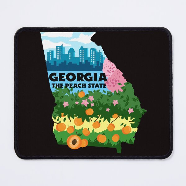 Item preview, Georgia The Peach State Cool T-shirt designed and sold by Styles-Hub.