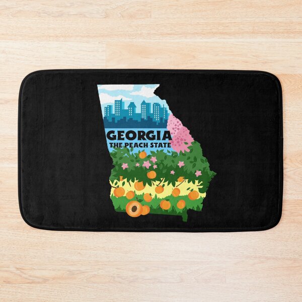 Item preview, Georgia The Peach State Cool T-shirt designed and sold by Styles-Hub.