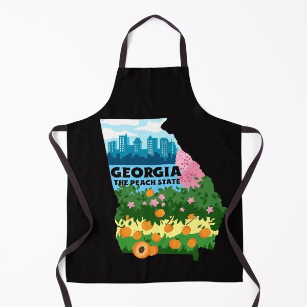 Item preview, Georgia The Peach State Cool T-shirt designed and sold by Styles-Hub.