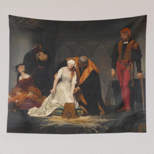 Item preview, HD. The Execution of Lady Jane Grey, by Paul Delaroche designed and sold by ArmoniMundi.