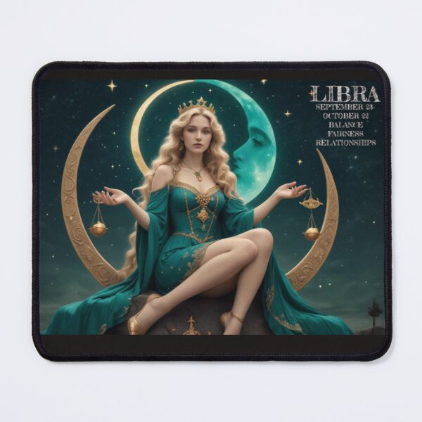 Item preview, LIBRA SEASON ZODIAC SIGN LIBRA STICKER designed and sold by Arts4U.