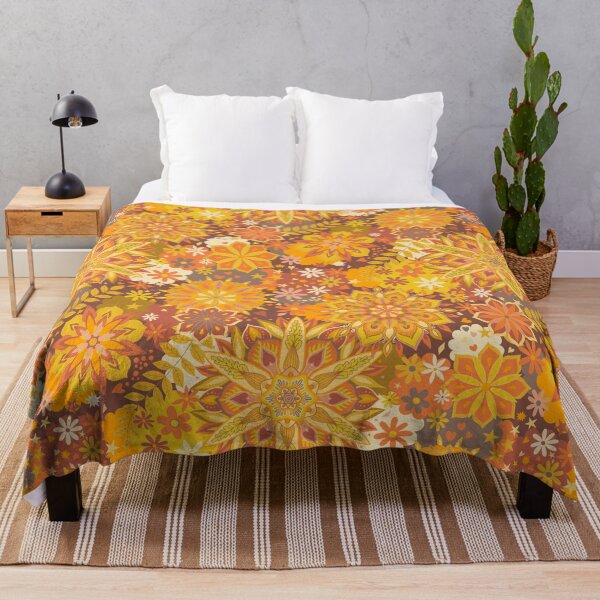 Item preview, Bohemian Mandalas - Yellow and orange pattern by Cecca Designs designed and sold by Cecca-Designs.