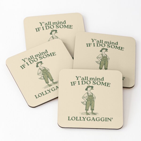 Item preview, Y'all Mind If I Do Some Lollygaggin' Funny Goose Meme Y2k Humorous Funny Gifts designed and sold by VerdePlantTees.