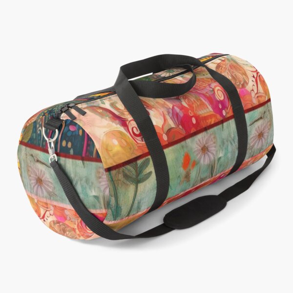Item preview, Retro Hippie: Folk Art Garden designed and sold by J Marielle Designs.