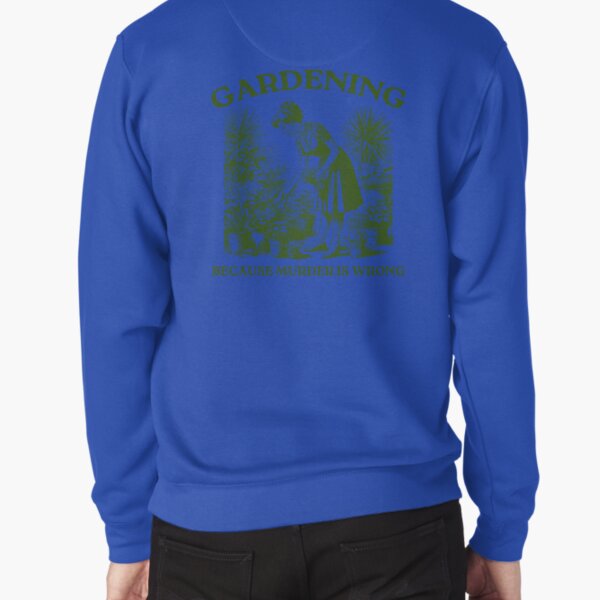 Item preview, Gardening Because Murder is Wrong designed and sold by VerdePlantTees.