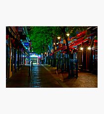 Hardware Lane...Melbourne Photographic Print
