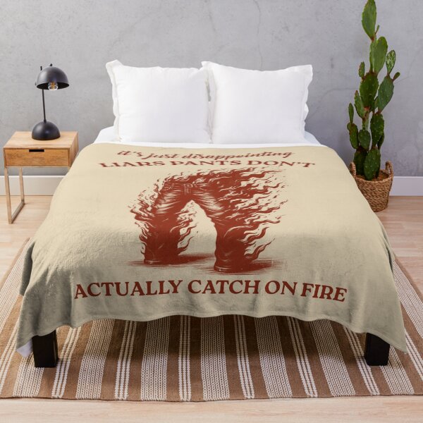Item preview, It's Disappointing Liars Pants Don't Actually Catch on Fire designed and sold by VerdePlantTees.